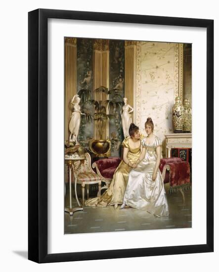 Shared Confidence-Joseph Frederic Soulacroix-Framed Giclee Print