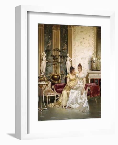 Shared Confidence-Joseph Frederic Soulacroix-Framed Giclee Print