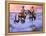 Sharin' Christmas with the Neighbors-Jack Sorenson-Framed Stretched Canvas