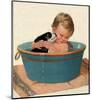 Sharing a Bath-Jessie Willcox Smith-Mounted Art Print