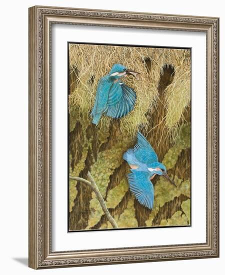 Sharing the Caring, 2011-Pat Scott-Framed Giclee Print