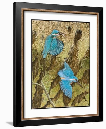 Sharing the Caring, 2011-Pat Scott-Framed Giclee Print