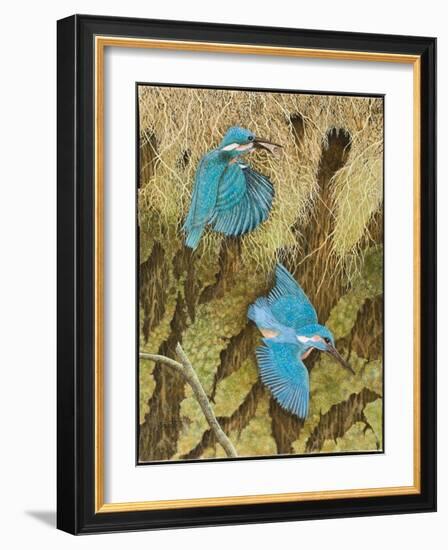 Sharing the Caring, 2011-Pat Scott-Framed Giclee Print