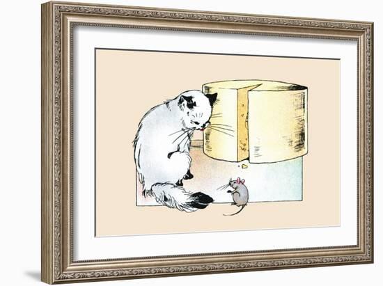 Sharing-null-Framed Art Print