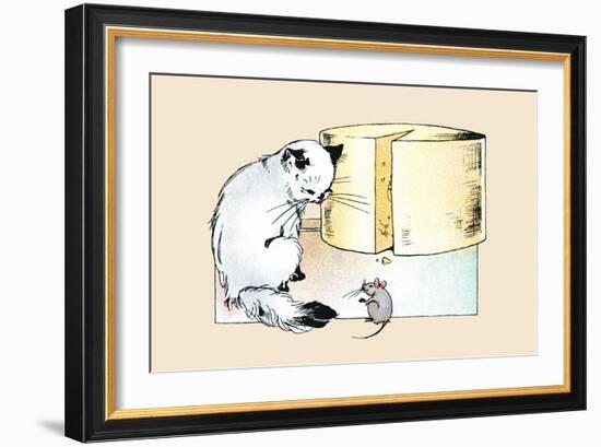 Sharing-null-Framed Art Print