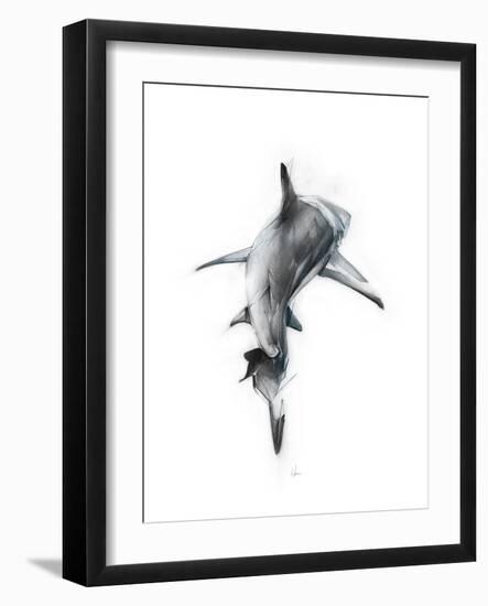 Shark 3-Alexis Marcou-Framed Art Print