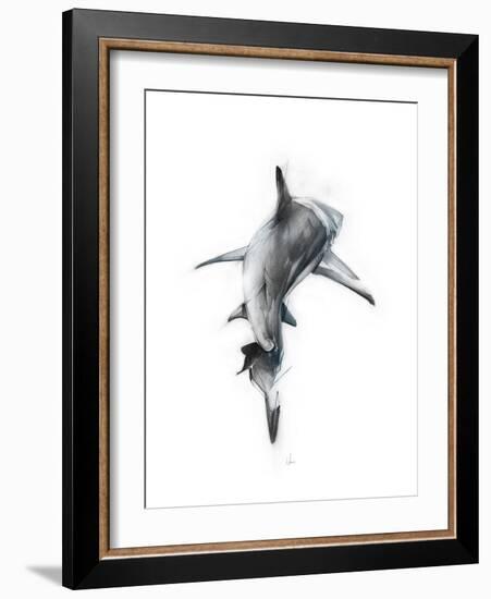 Shark 3-Alexis Marcou-Framed Art Print