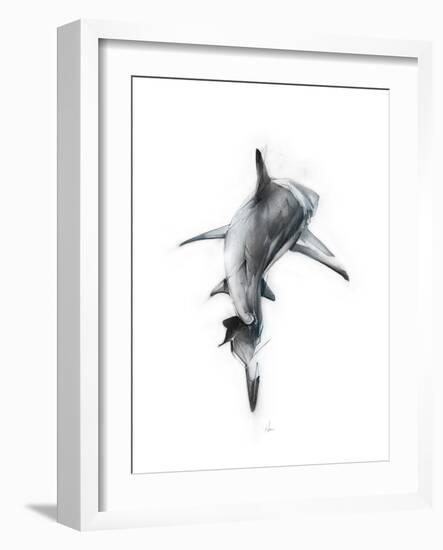 Shark 3-Alexis Marcou-Framed Art Print
