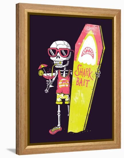 Shark Bait-Michael Buxton-Framed Stretched Canvas