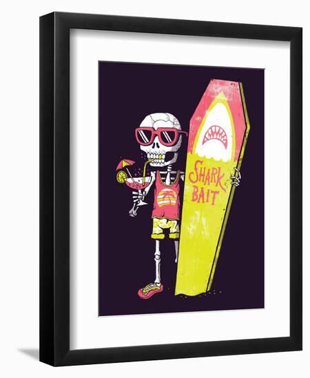 Shark Bait-Michael Buxton-Framed Premium Giclee Print