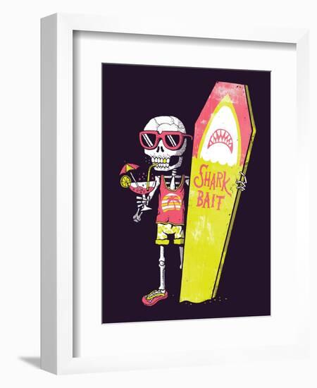 Shark Bait-Michael Buxton-Framed Premium Giclee Print