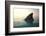 Shark Fin above Ocean Water-null-Framed Photographic Print