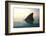 Shark Fin above Ocean Water-null-Framed Photographic Print