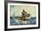 Shark Fishing, 1885-Winslow Homer-Framed Giclee Print