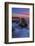 Shark Tooth Sunset, Santa Cruz, California Coast-Vincent James-Framed Photographic Print