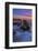 Shark Tooth Sunset, Santa Cruz, California Coast-Vincent James-Framed Photographic Print