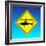 Shark Warning Sign, Computer Artwork-Science Photo Library-Framed Premium Photographic Print