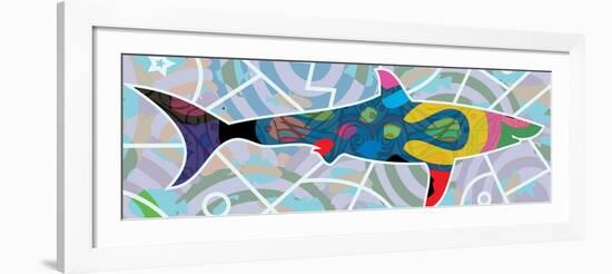 Shark-Teofilo Olivieri-Framed Giclee Print