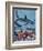 Sharks-G. W Backhouse-Framed Giclee Print