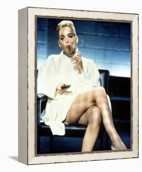 Sharon Stone, Basic Instinct (1992)-null-Framed Stretched Canvas