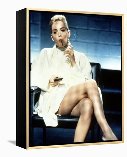 Sharon Stone, Basic Instinct (1992)-null-Framed Stretched Canvas