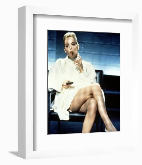 Sharon Stone, Basic Instinct (1992)-null-Framed Photo