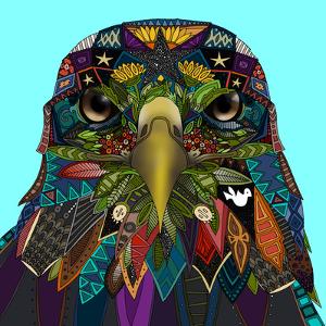 American Eagle Blue by Sharon Turner