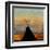 Sharp Mountain-Andrew Michaels-Framed Art Print