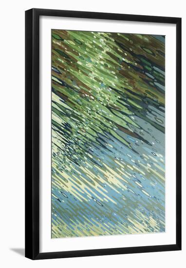 Sharp Ripples-Margaret Juul-Framed Art Print