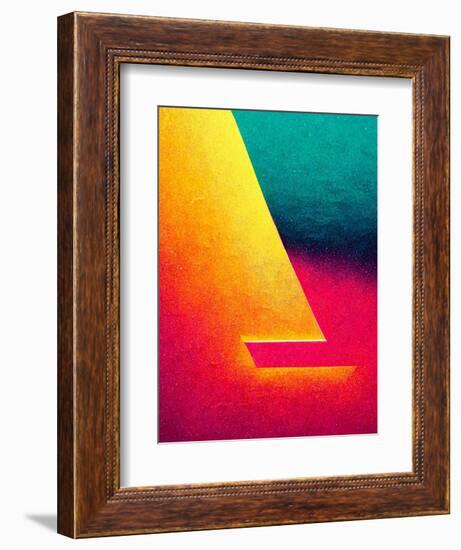 Sharp-null-Framed Art Print