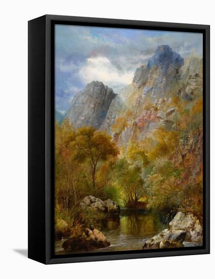 Sharpitor Rocks, C.1880-William Widgery-Framed Premier Image Canvas