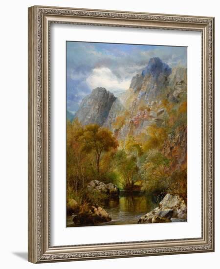 Sharpitor Rocks, C.1880-William Widgery-Framed Giclee Print