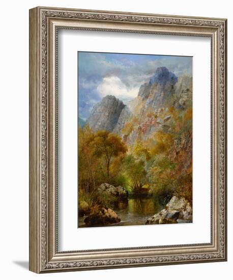 Sharpitor Rocks, C.1880-William Widgery-Framed Giclee Print