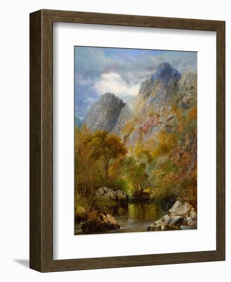 Sharpitor Rocks, C.1880-William Widgery-Framed Giclee Print