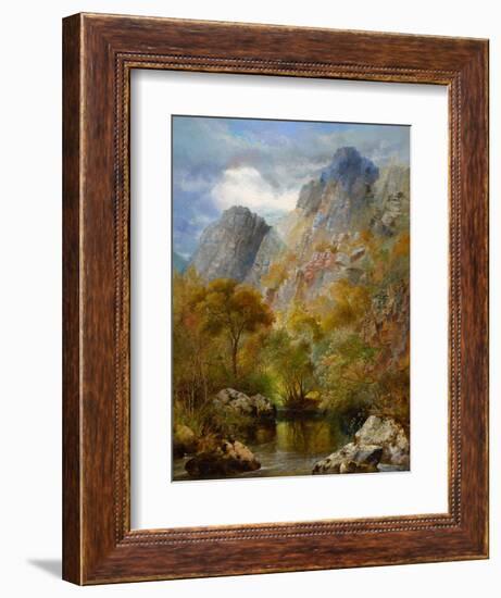 Sharpitor Rocks, C.1880-William Widgery-Framed Giclee Print