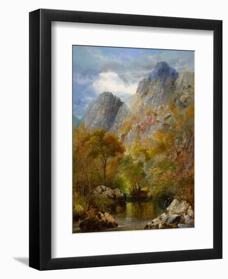 Sharpitor Rocks, C.1880-William Widgery-Framed Giclee Print