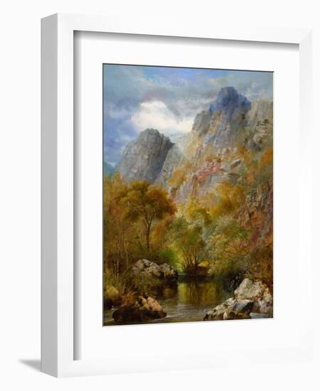 Sharpitor Rocks, C.1880-William Widgery-Framed Giclee Print