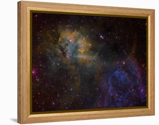 Sharpless 2-132 Emission Nebula-Stocktrek Images-Framed Premier Image Canvas