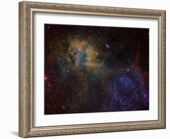 Sharpless 2-132 Emission Nebula-Stocktrek Images-Framed Photographic Print