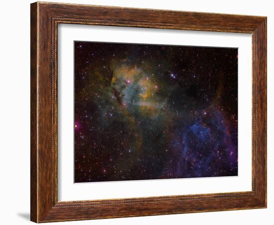 Sharpless 2-132 Emission Nebula-Stocktrek Images-Framed Photographic Print