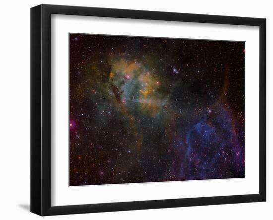 Sharpless 2-132 Emission Nebula-Stocktrek Images-Framed Photographic Print