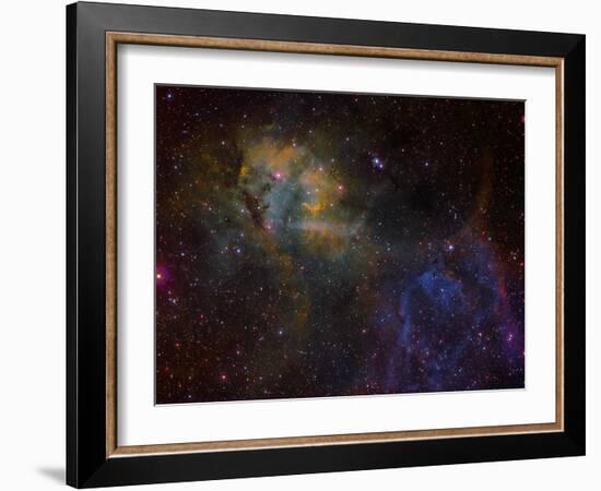 Sharpless 2-132 Emission Nebula-Stocktrek Images-Framed Photographic Print