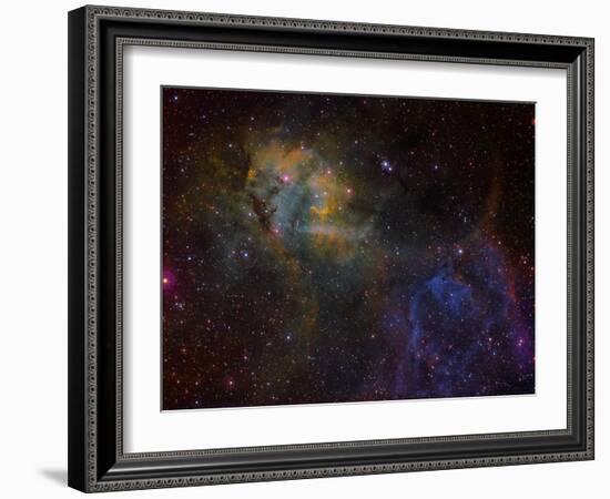 Sharpless 2-132 Emission Nebula-Stocktrek Images-Framed Photographic Print