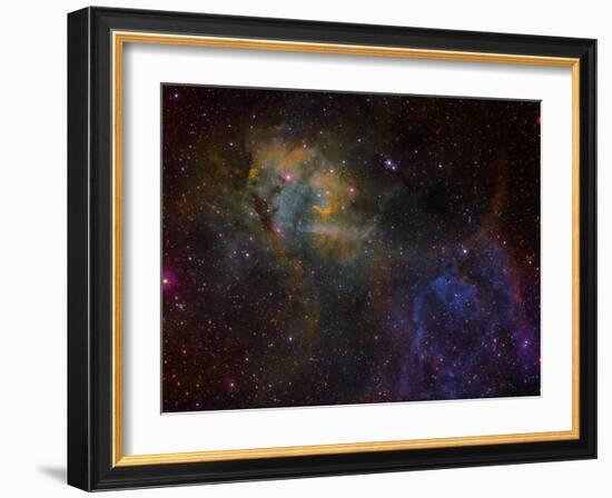 Sharpless 2-132 Emission Nebula-Stocktrek Images-Framed Photographic Print