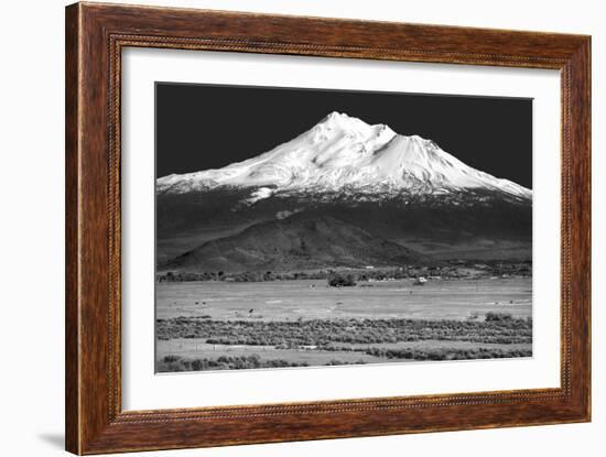 Shasta County Spring BW-Douglas Taylor-Framed Photo