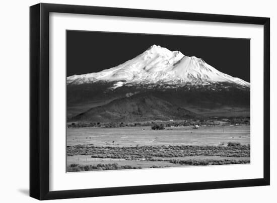 Shasta County Spring BW-Douglas Taylor-Framed Photo