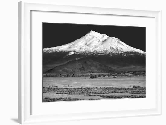 Shasta County Spring BW-Douglas Taylor-Framed Photo