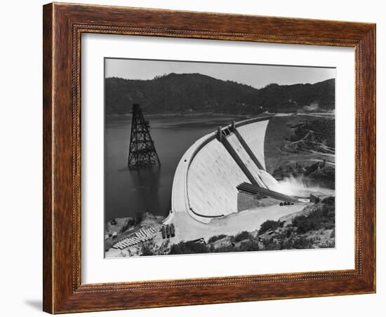 Shasta Dam-Andreas Feininger-Framed Photographic Print