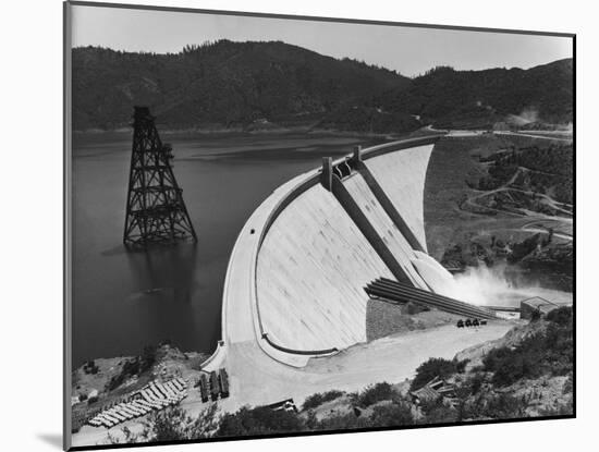 Shasta Dam-Andreas Feininger-Mounted Photographic Print
