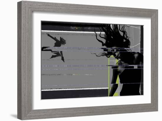 Shattered Glass-NaxArt-Framed Art Print